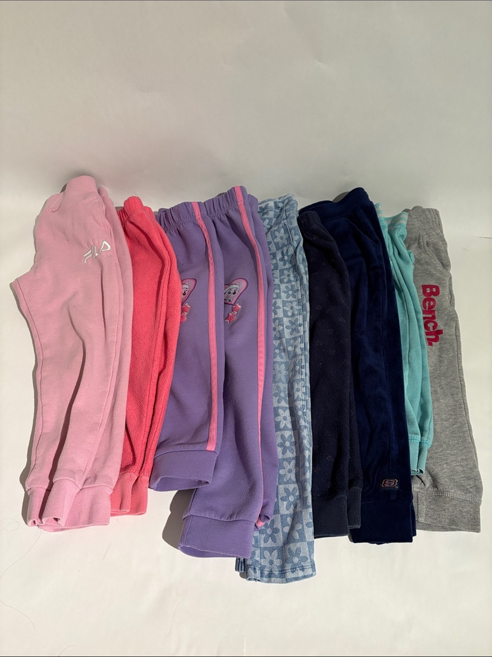 Sweat pants and jeans bundle (size 2 to 8)